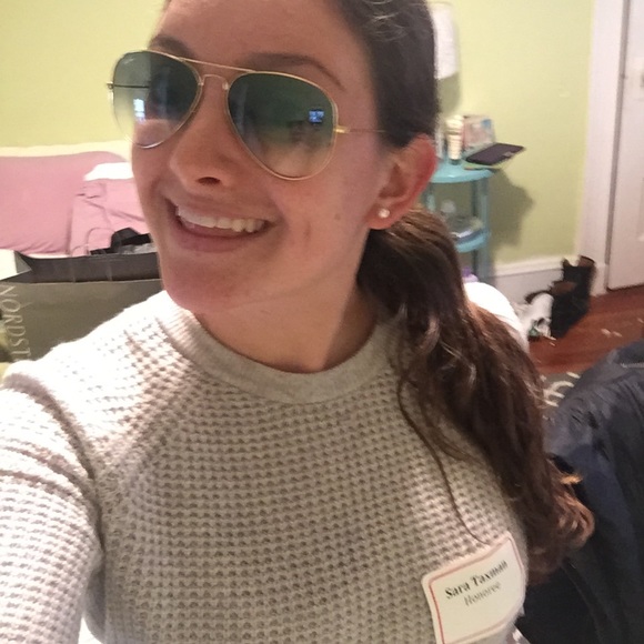 Ray-Ban aviators with blue lens - Picture 4 of 4